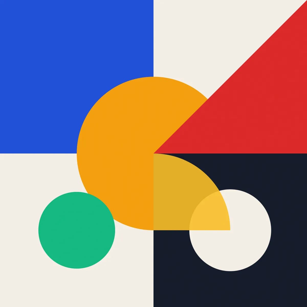 Soft abstract shapes