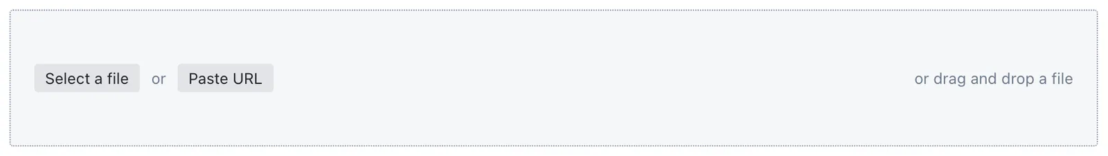 The upload form with a selected image and Alternative text